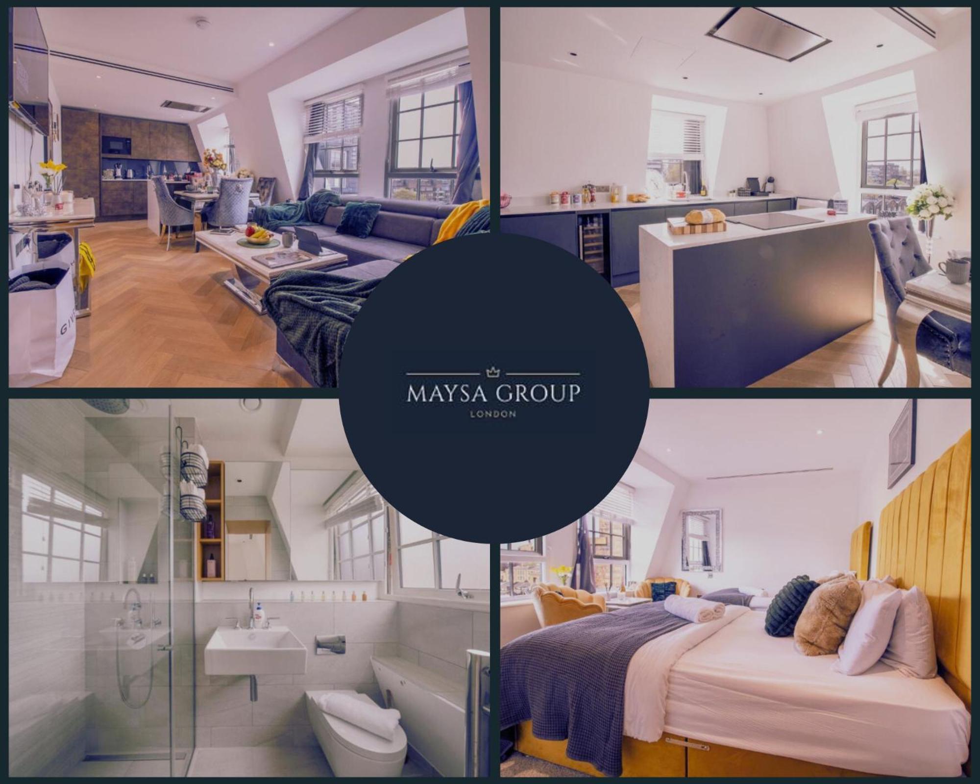 Marble Arch Penthouses With Skyline Views Лондон
